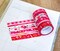 Valentine's Day Red & Pink Lips Hearts Date Night Anniversary Washi Tape Set (#W047)